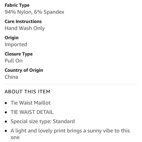 🍋  lemon Straight Neck textured One Piece NWOT - Picture 4 of 16